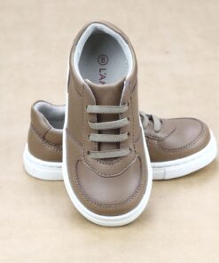 Boys Grayson Slip On Leather Sneaker