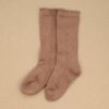 Openwork Knee Sock (Milk Chocolate)