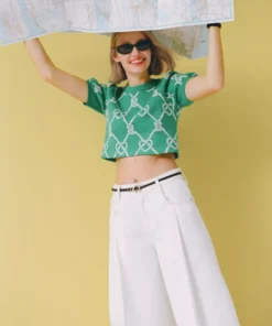 The Maxine Puff-Sleeve Sweater Tee