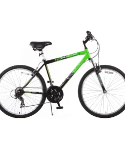26" Trail 21-Speed Suspension Men's Mountain Bike, Green and Black